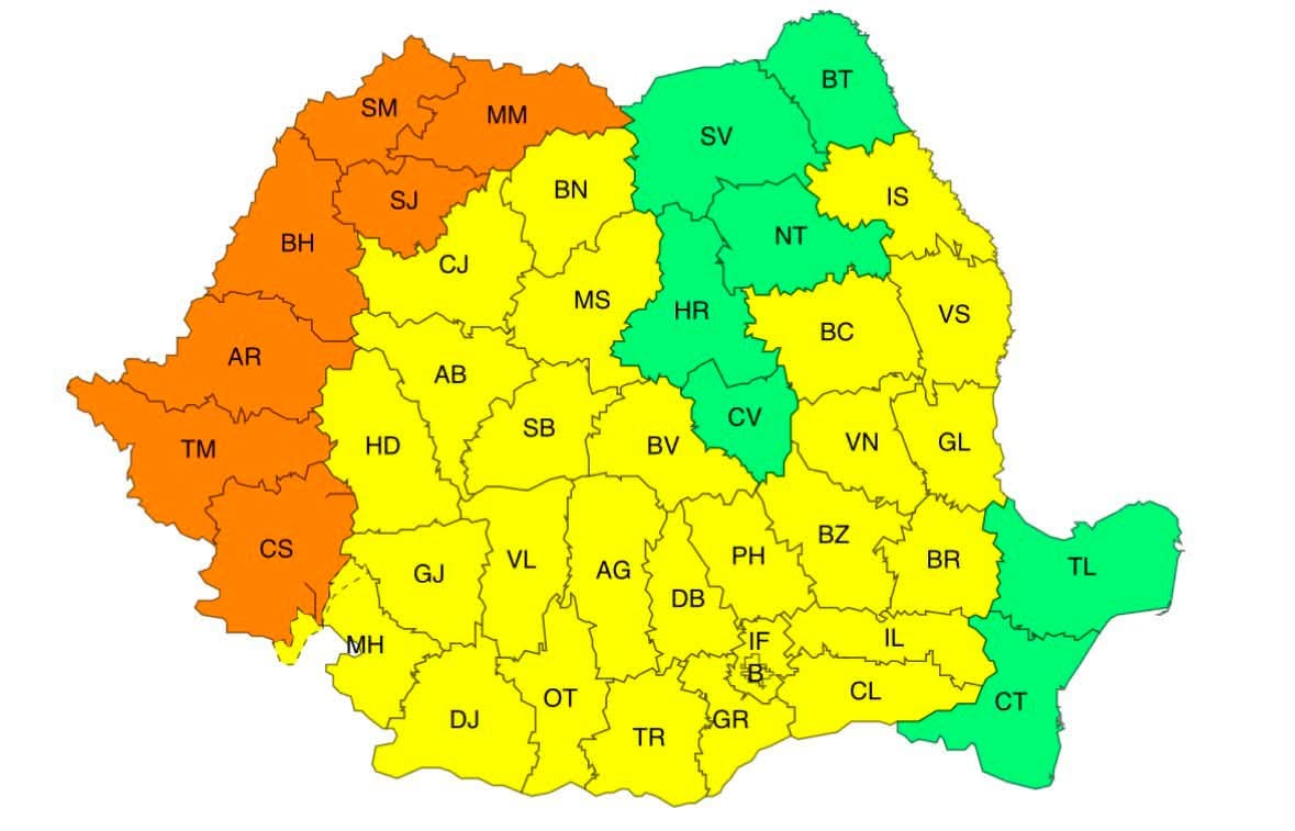 Caniculă în Oltenia: 38 de grade în sud