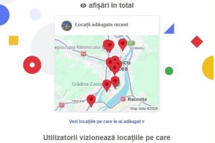Google Maps: peste 50.000 de vizualizări în Râmnicu Vâlcea