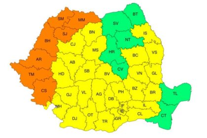 ANM: Caniculă și temperaturi de până la 39 de grade