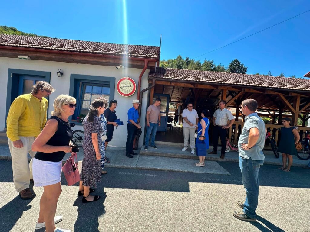 Delegație a Senatului Cehiei, în vizită la Eibenthal