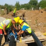 Spitalul Regional: Lucrările pentru alimentarea cu apă avansează