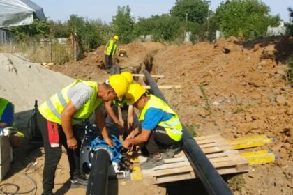 Spitalul Regional: Lucrările pentru alimentarea cu apă avansează
