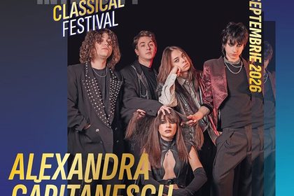 Alexandra Căpitănescu vine la IntenCity Classical