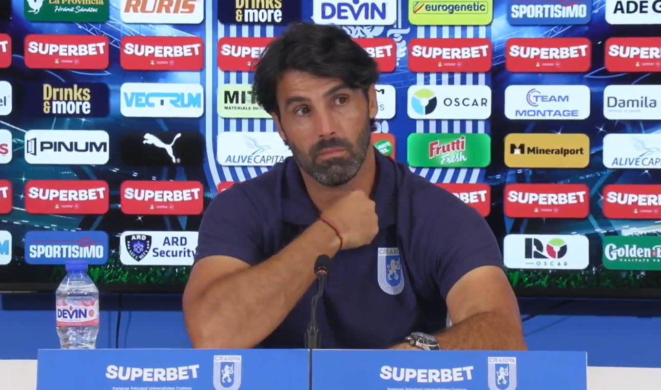 Filipe Coelho explică ce a încercat în meciul Craiova - Ararat Armenia