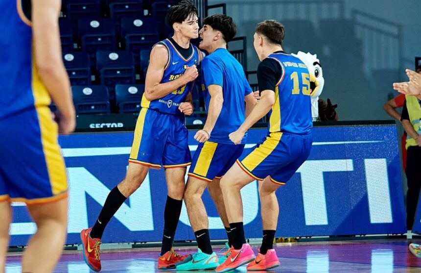 România a ajuns printre cele mai bune 8 echipe de baschet din Europa la categoria de vârstă U16 masculin