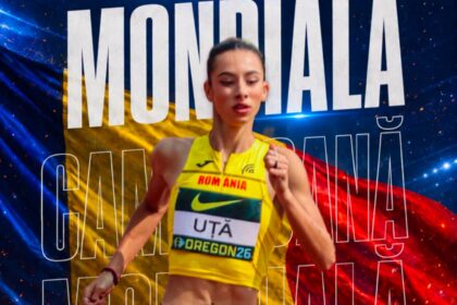Olteanca Ștefania Uță este campioană mondială la atletism