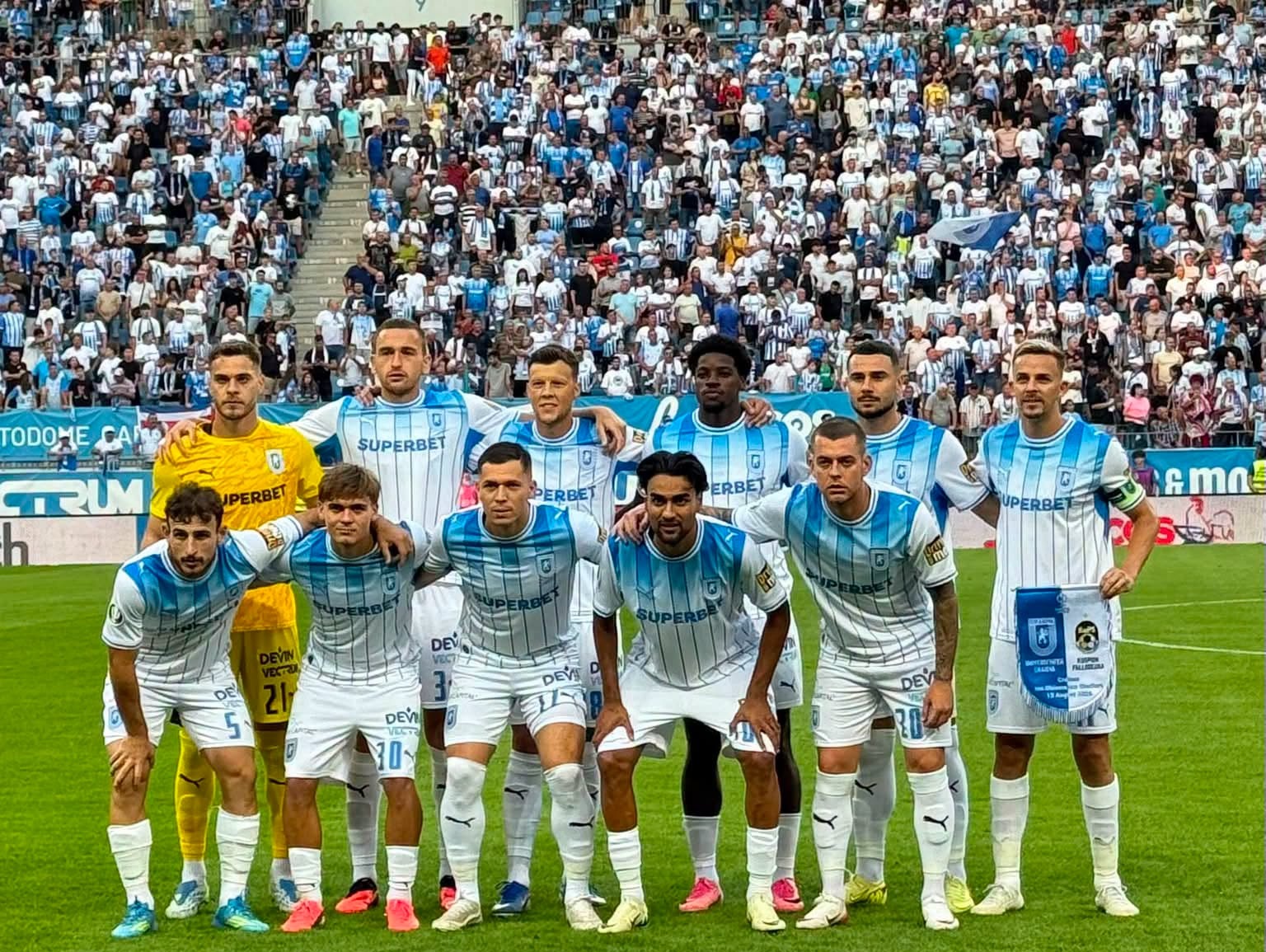 Universitatea Craiova s-a calificat în play-off-ul Europa League