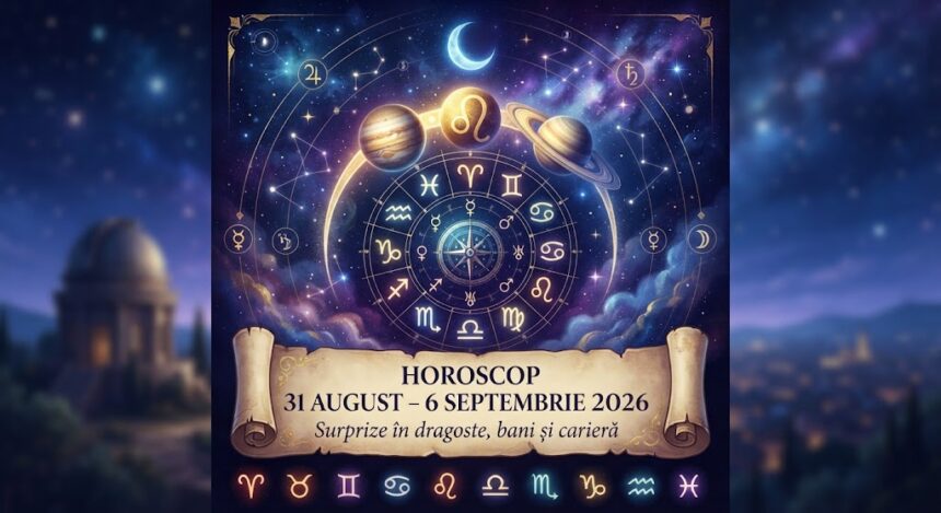 Horoscop 31 august – 6 septembrie 2026: Surprize astrale