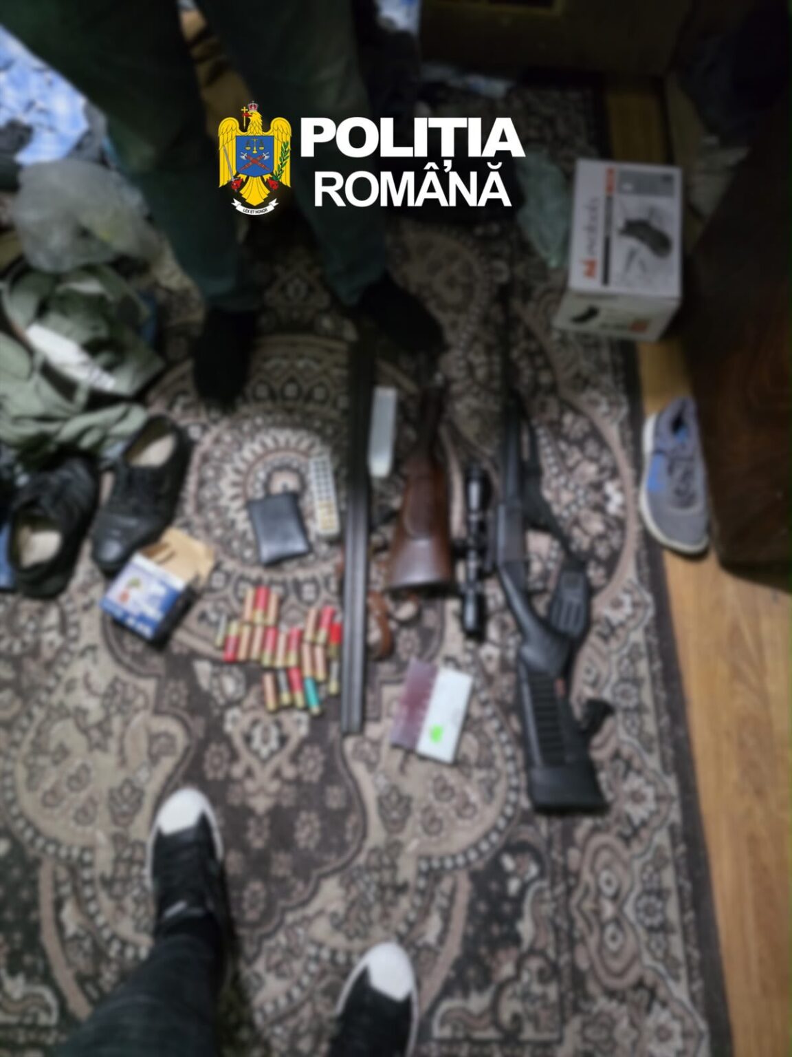 Percheziții și rețineri pentru braconaj în Vâlcea