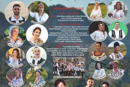 Sărbătoare mare în Mehedinți! Cine sunt artiștii care vor urca pe scena Festivalului „Munte, munte, brad frumos”