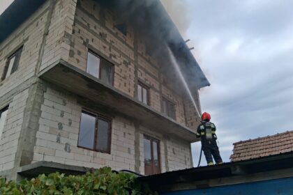 Incendiu intenționat la o casă din Lădești: O victimă