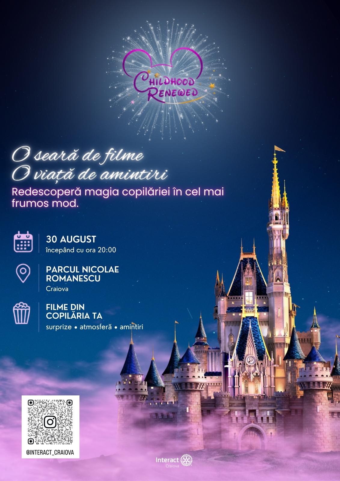 Childhood Renewed: o seară pentru copii, la Craiova