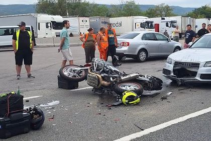 Accident grav pe DN 6 la Severin: Trafic blocat ambele sensuri