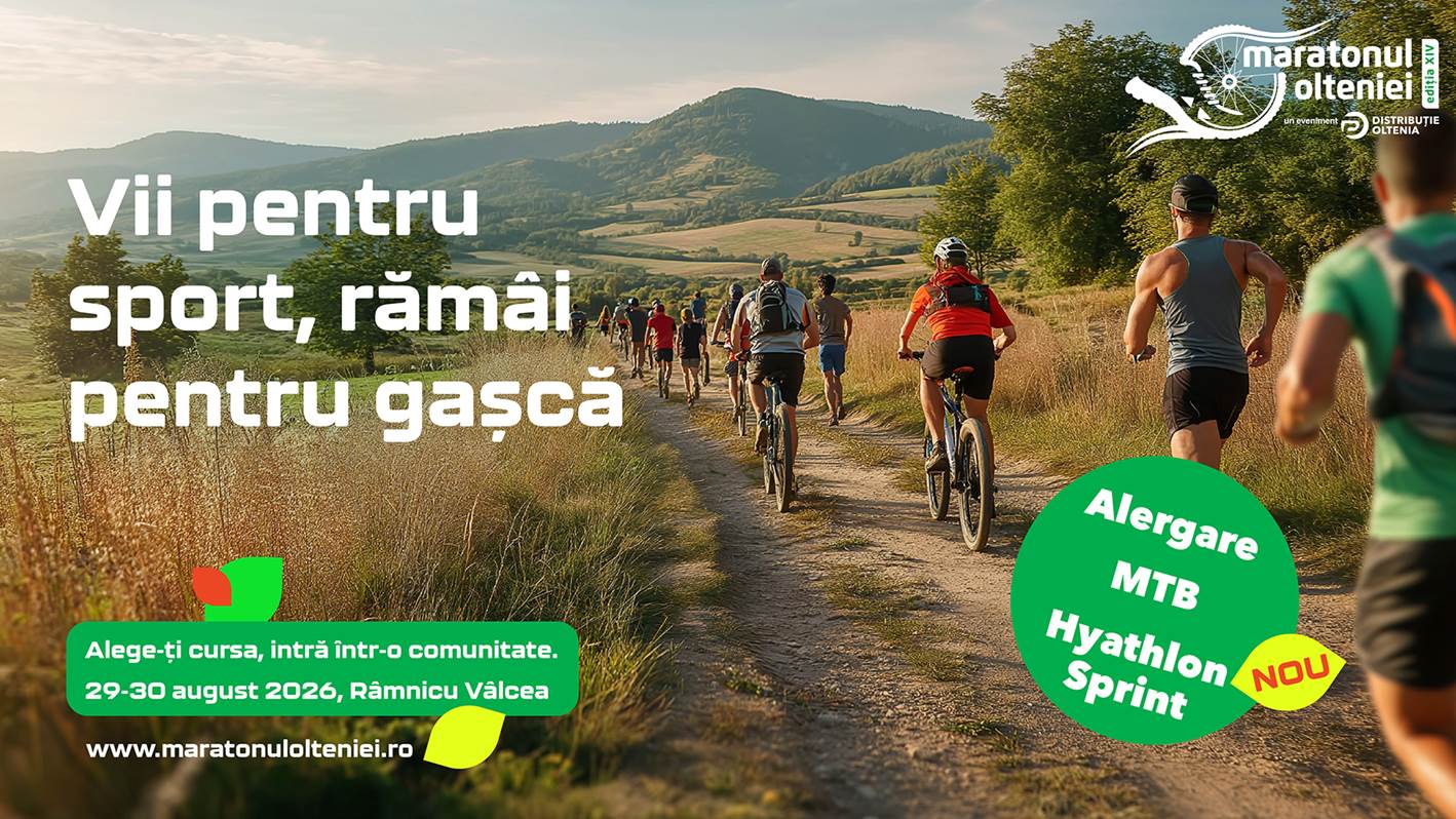 Maratonul Olteniei 2026: sport și solidaritate