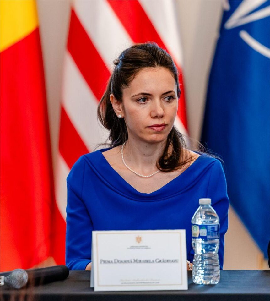 Mirabela Grădinaru, vizită la Kiev de Ziua Independenței