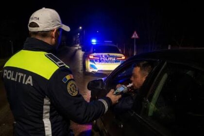 Prins băut la volan, a refuzat recoltarea probelor.