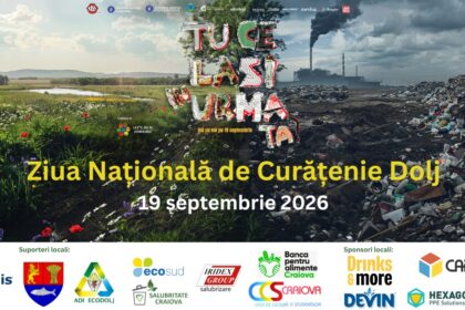 19 septembrie 2026 – Doljul se mobilizează pentru Ziua Națională de Curățenie