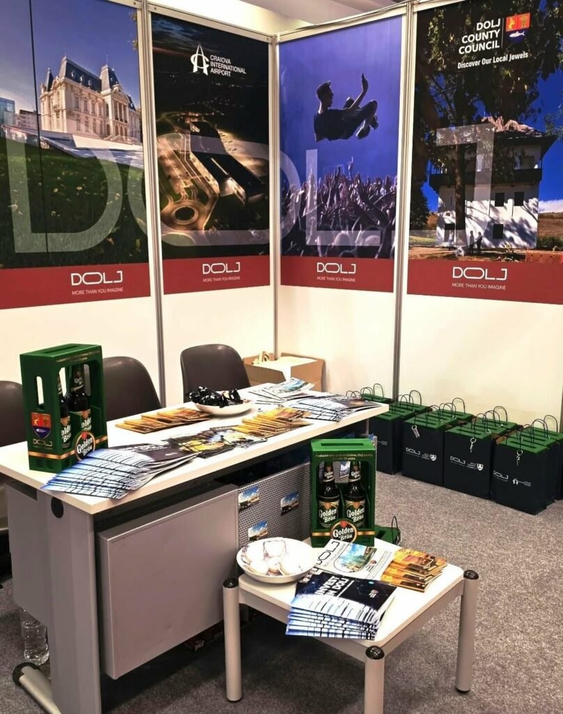 Doljul, promovat la Thessaloniki International Fair. Foto: Facebook - Jurnalul Olteniei – Știri din Craiova și Oltenia Doljul, promovat la Thessaloniki International Fair. Foto: Facebook
