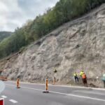 Lucrări pe Valea Oltului: Camioanele sunt interzise