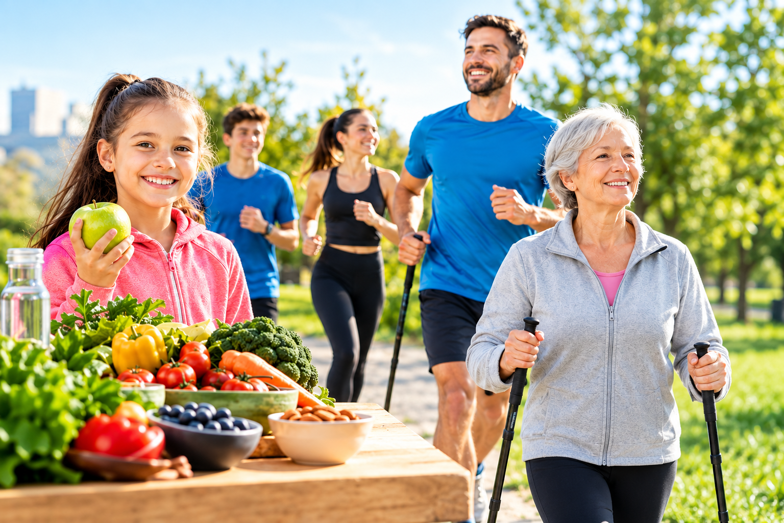 INSP: Campanie pentru alimentație sănătoasă și mișcare