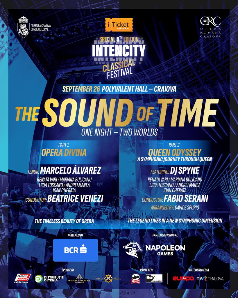 IntenCity, două seri de muzică spectaculoasă la Craiova