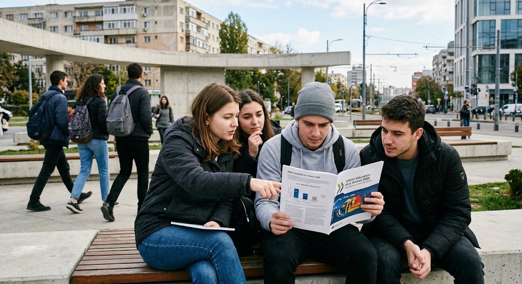 Raport OCDE: 23% dintre tinerii români nu muncesc
