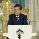 Nicușor Dan, discurs la Catedrala Neamului despre naționalism. Foto: Captură video/ Facebook