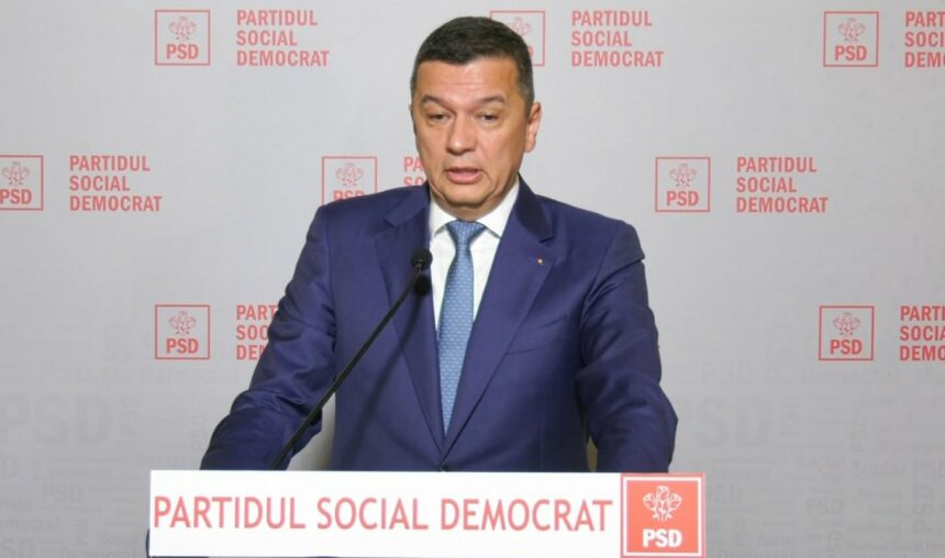 PSD refuză Guvernul Mureșan