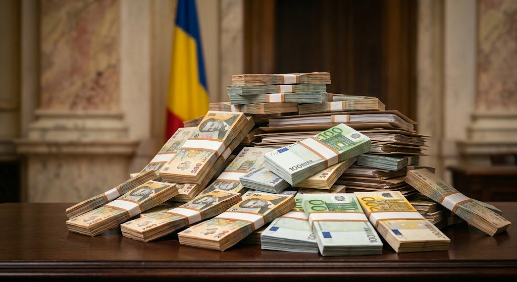 Guvernul publică salariile uriașe din companii de stat. Foto generată cu AI