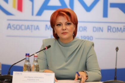 Olguța Vasilescu: Primăriile rămân fără fonduri de la stat. Foto: Facebook/AMR