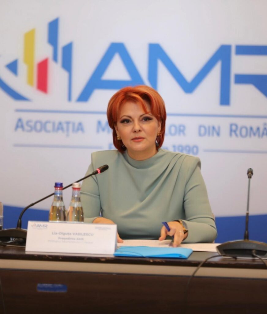 Olguța Vasilescu: Primăriile rămân fără fonduri de la stat. Foto: Facebook/AMR