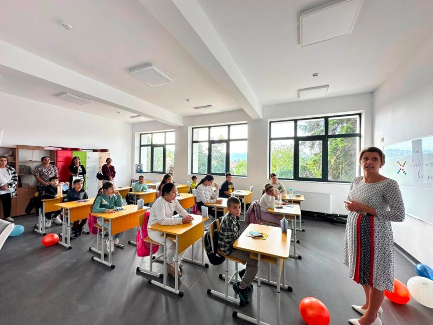 Școală modernizată cu 2 milioane de euro în Mehedinți