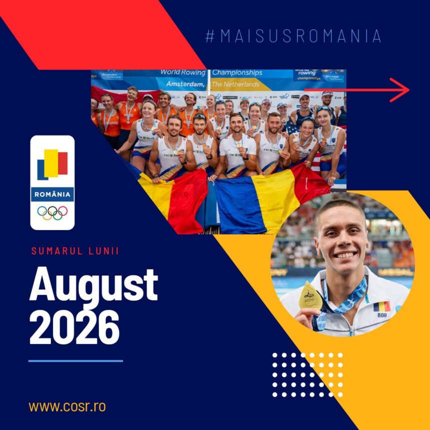 Team România: August de aur pentru sportul românesc. Foto: Facebook