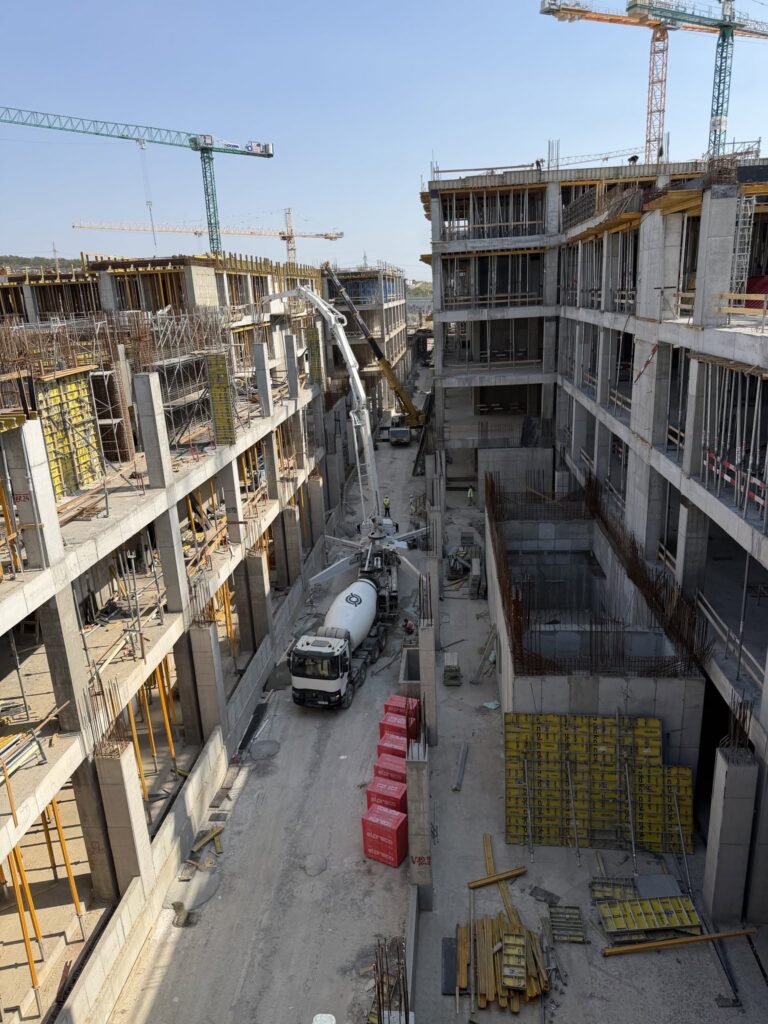 Spitalul Regional Craiova: progres major pe șantier