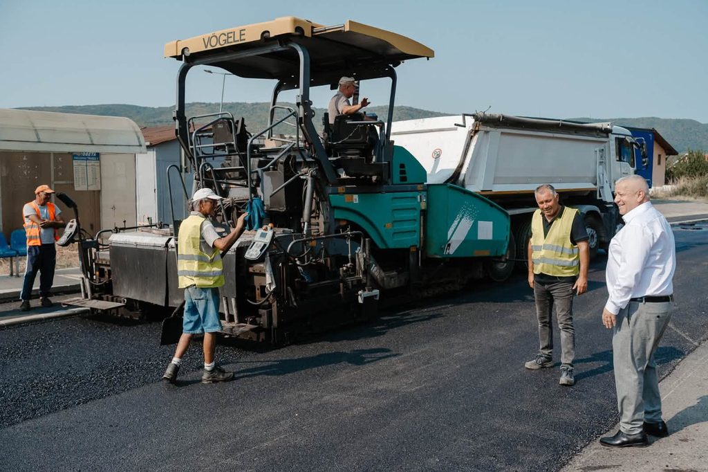 Investiție în Severin: străzi și trotuare modernizate