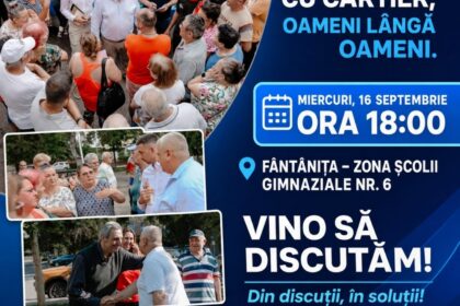 Primăria Severin continuă întâlnirile în cartiere