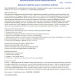 Official press release about building housing and wellness services, dated 17.09.2026, with EU and Romanian logos.