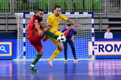 Florin Ignat, la prima acțiune ca selecționer al naționalei de futsal U19 a României!