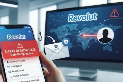 Atac cibernetic la Revolut: Date de identitate compromise. Foto generată cu AI