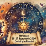 Horoscop 21–27 septembrie 2026: Decizii și schimbări