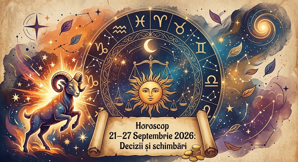 Horoscop 21–27 septembrie 2026: Decizii și schimbări