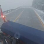 Condiții de iarnă pe Transalpina: vânt, frig și ceață