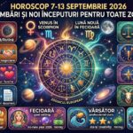 Horoscop 7-13 septembrie 2026: Zodiile care primesc bani