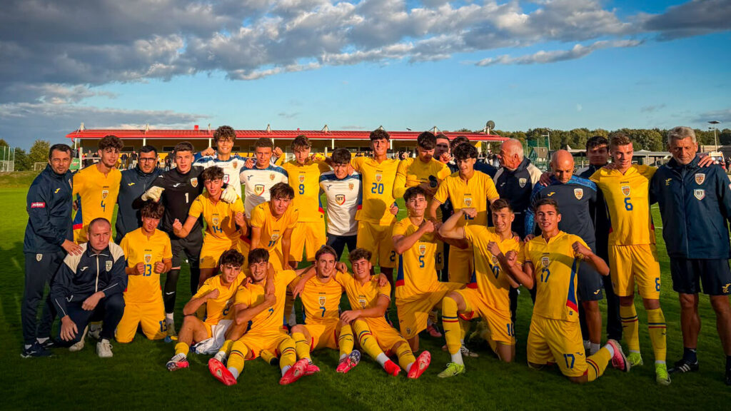 Victorie pentru tricolorii U17 în primul meci din Slovenia