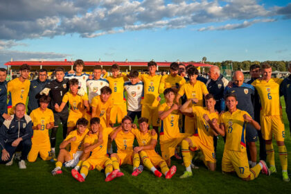 Victorie pentru tricolorii U17 în primul meci din Slovenia