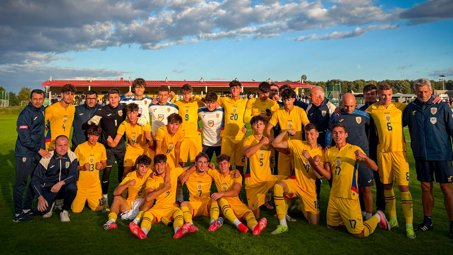Victorie pentru tricolorii U17 în primul meci din Slovenia