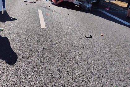 Trafic blocat pe DEx12 Craiova-Pitești: Accident grav