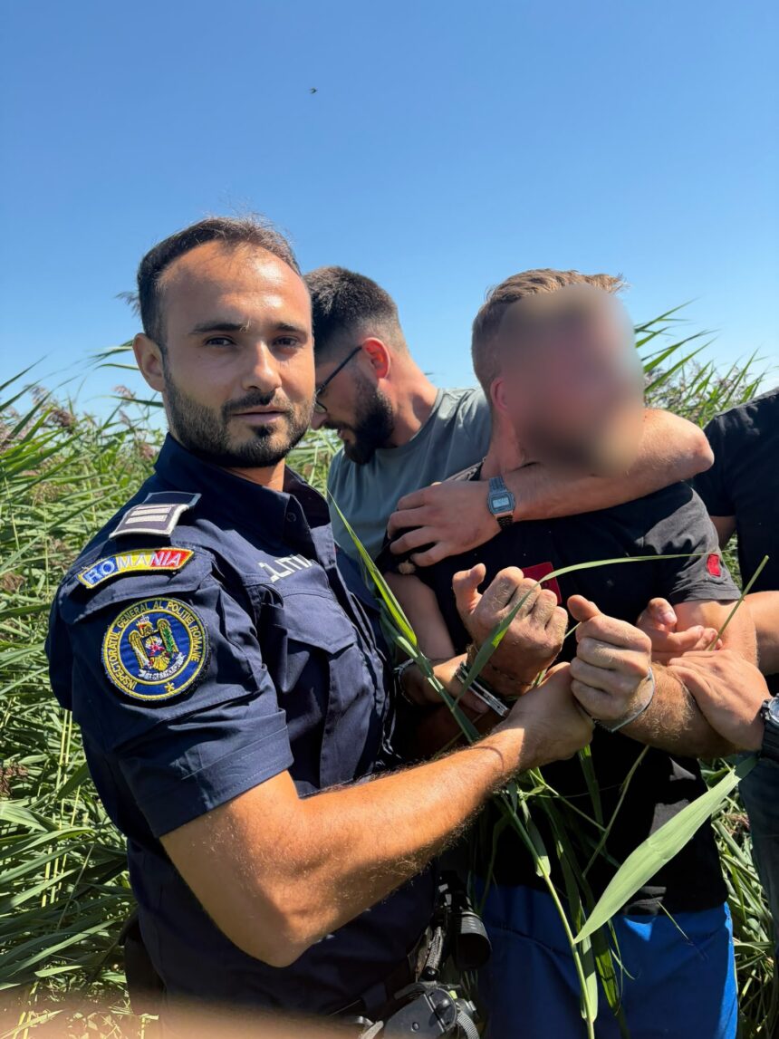 Dolj: Fugarul urmărit cu elicopterul a fost prins