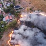 Incendii în mai multe localități din Mehedinți