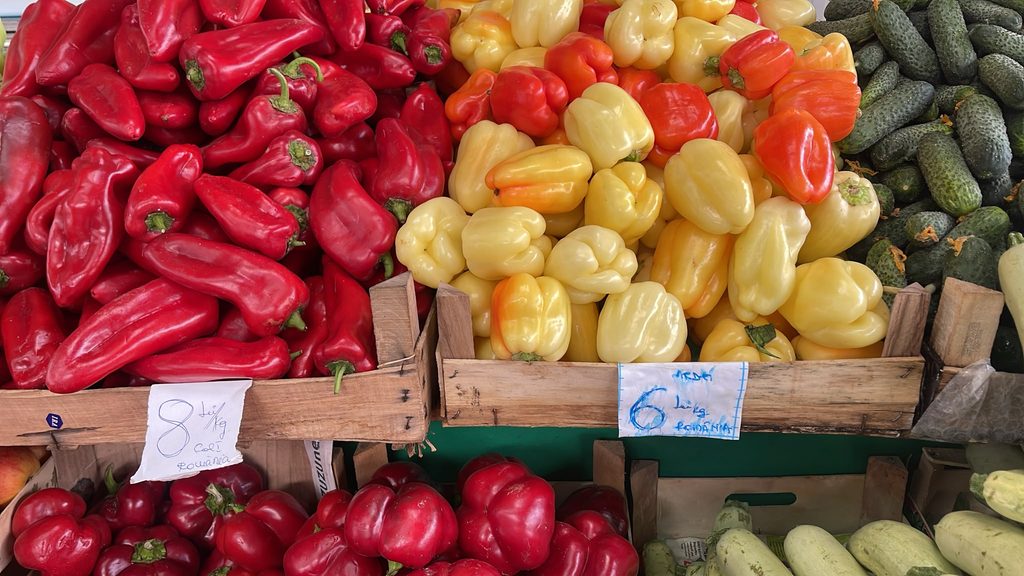 Craiova: Cât costă legumele pentru zacuscă și murături